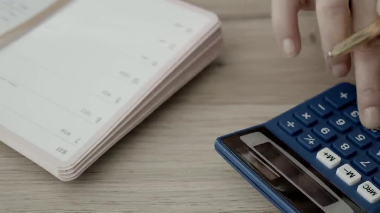A ledger page in close focus.